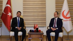 İmamoğlu, Fatih Erbakan İle Bir Araya Geldi