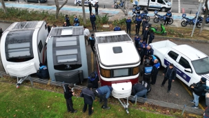 Maltepe'de Park Halindeki Karavanlar Kaldırılıyor