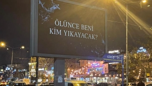 Tuzla'da Gizemli Afiş!