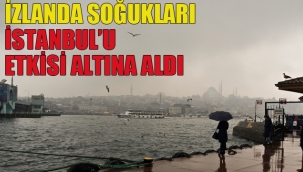İzlanda Soğukları İstanbul'u Etkisi Altına Aldı