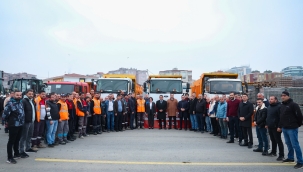 Maltepe Belediyesi Karla Mücadele Ekibi Kara Hazır 