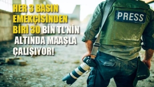 DİSK Basın-İş, basın emekçilerinin çalışma şartlarını ölçtüğü araştırmanın sonuçlarını açıkladı.