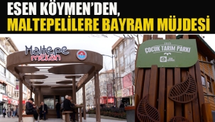 Esen Köymen'den, Maltepelilere Bayram Müjdesi