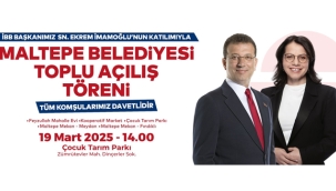 Maltepe Belediyesi'nden Toplu Açılış Töreni