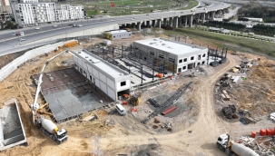 İETT'nin 421 Otobüs Kapasiteli 2 Yeni Garajı Hızla sürüyor