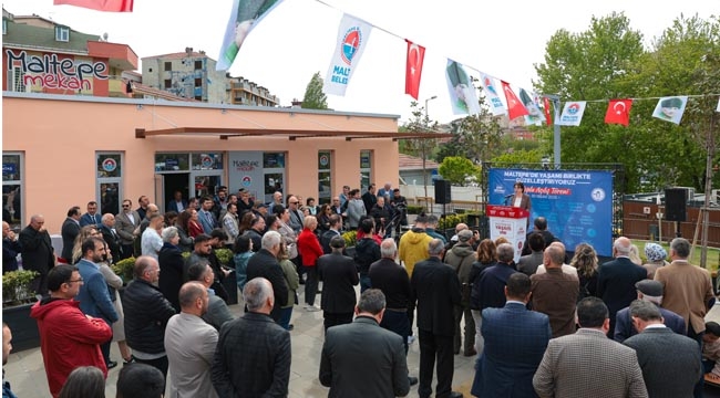 Maltepe Mekân ve Halk Market açıldı