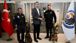 Kartal Arama-Kurtarma Ekibinden Başkan Gökhan Yüksel'e Ziyaret