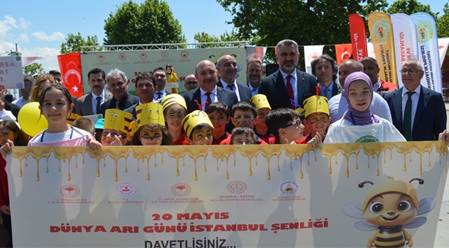 Kartal'da "Dünya Arı Günü İstanbul Şenliği" Coşkuyla Kutlandı