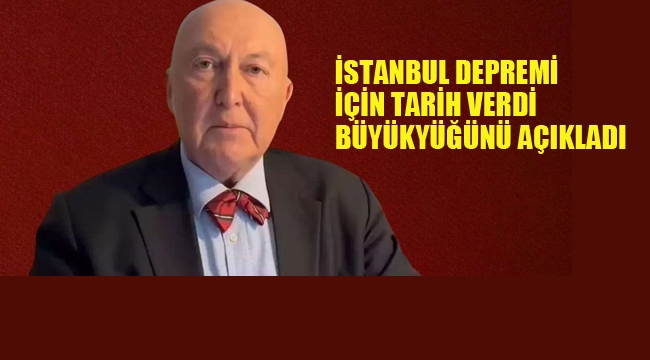 Prof. Dr. Övgün Ahmet Ercan, İstanbul Depremi İle İlgili Paylaşım Yaptı