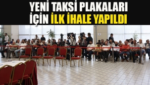 Yeni Taksi Plakaları İçin İlk İhale Yapıldı
