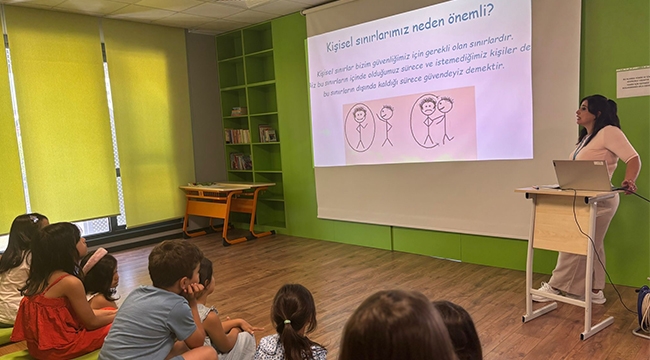 Çocuklara 'Mahremiyet Bilinci ve Sosyal Sınırlar' Semineri