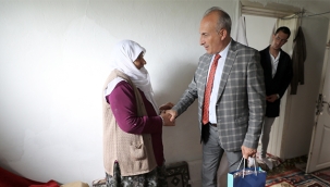 Erzurum Büyükşehir Belediyesi, Bayram Öncesi Dar Gelirli ve Yaşlı Vatandaşları Sevindirdi