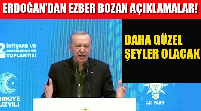 Cumhurbaşkanı Erdoğan'dan, Ezber Bozan Açıklamalar! 