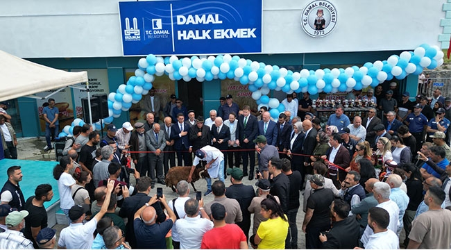 Erzurum Büyükşehir Belediyesi Damal'da Halk Ekmek Fırını Açtı