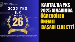 Kartal'da YKS 2025 Sınavında, öğrenciler Önemli Başarı Elde Etti