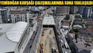  Yenidoğan Kavşağı Çalışmalarında Sona Yaklaşıldı