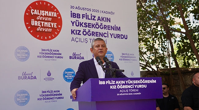 İSKİ'nin Eski Binası "Filiz Akın Yüksek Öğrenim Kız Öğrenci Yurdu" Oldu