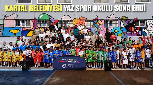 Kartal Belediyesi Yaz Spor Okulu Sona Erdi