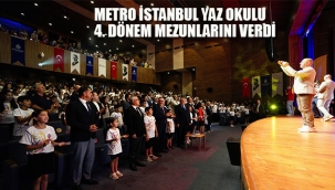 Metro İstanbul Yaz Okulu 4. Dönem Mezunlarını Verdi