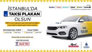 Uygulama Bazlı Taksi İçin Yeni İhale 2 Eylül'de