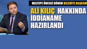 Ali Kılıç Hakkında İddianame Hazırlandı