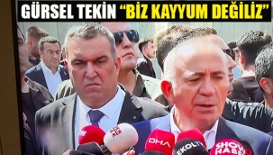 Gürsel Tekin "Biz Kayyum Değiliz"