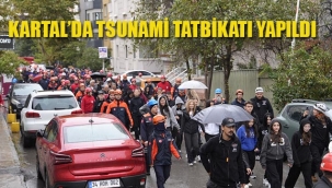 Kartal'da Tsunami Tatbikatı Yapıldı
