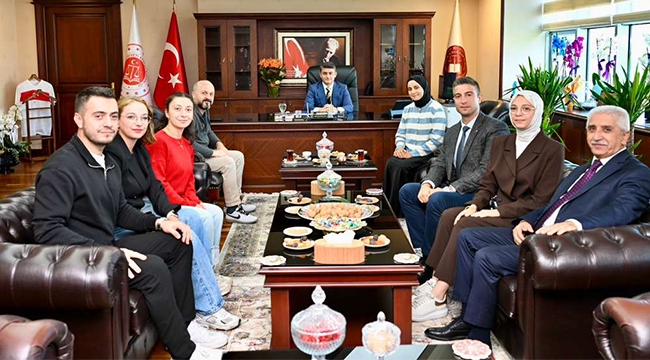 Anadolu Cumhuriyet Başsavcısı Fatih Dönmez'e, Gazetecilerden Ziyaret