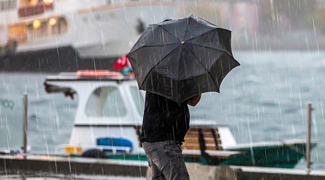 İstanbul Valiliği'nden Kuvvetli yağış ve Fırtına Uyarısı