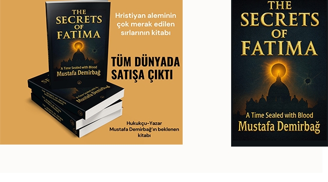 Mustafa Demirbağ'ın The Secrets Of Fatıma Kitabı Tüm Dünya'da Satışa Çıktı