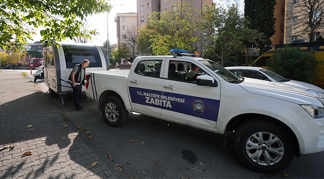 Maltepe Sokaklarında Karavanlara Geçit Yok!