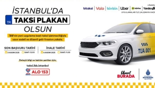 Uygulama Bazlı Taksi'nin Dördüncü İhalesi 4 Kasım'da