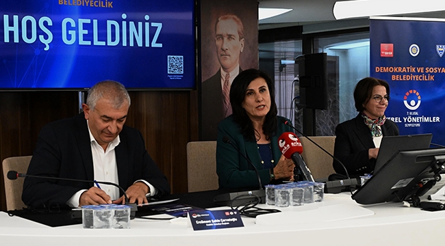 Başkan Köymen, 7. Ulusal Yerel Yönetimler Sempozyumu'nda Konuştu