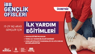 Hayat Kurtaracak Eğitimler İBB Gençlik Ofislerinde Başlıyor