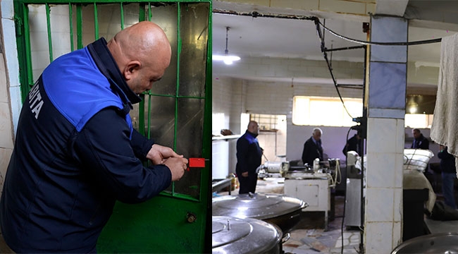 Maltepe zabıtası O İşyerini Mühürledi