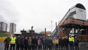 Kartal Belediyesi'nin Çöp Toplama ve Aktarma İstasyonu Hizmete Girdi