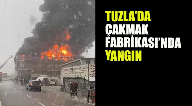 Tula'da Çakmak Fabrikası'nda Yangın