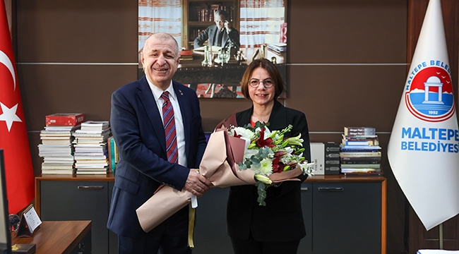 Ümit Özdağ'dan Esin Köymen'e Ziyaret