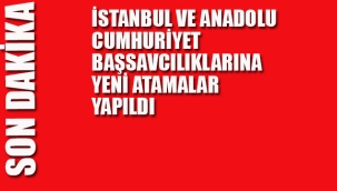 Anadolu Cumhuriyet Başsavcısı, Fatih Dönmez, İstanbul Cumhuriyet Başsavcılığı'na Atandı