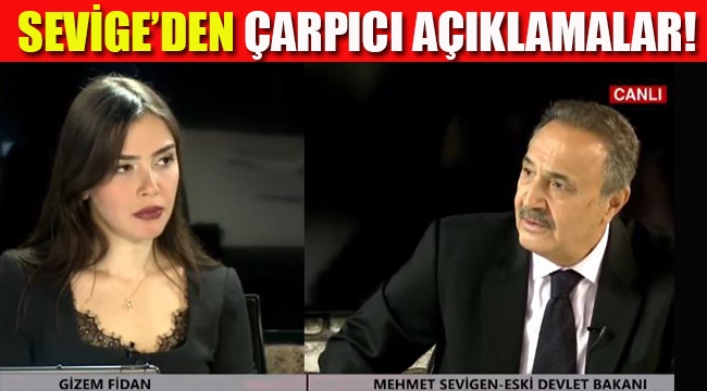 Mehmet Sevigen'den Çarpıcı Açıklamalar!
