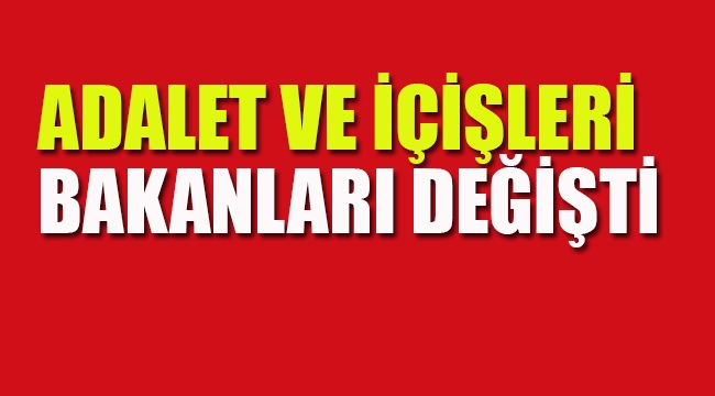 Yılmaz Tunç ve Ali Yerlikaya'nın Yerine Yeni Atama Yapıldı