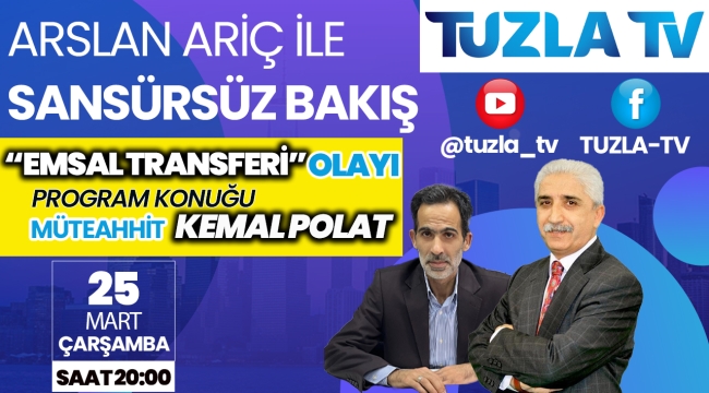 Gazeteci Arslan Ariç "Sansürsüz Bakış" programıyla Tuzla Tv'de
