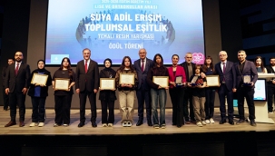 İSKİ'nin Resim Yarışmasında Ödüller Verildi