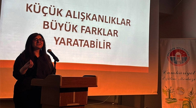 Maltepe'de "Üniversiteye Hazırlanırken Akran İletişimi ve Zorbalık" Semineri 
