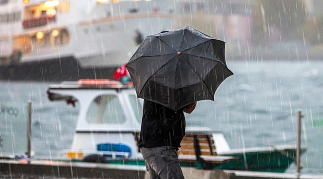 Meteoroloji'den Bir Çok İle Sağanak ve Kuvvetli Rüzgar Uyarısı