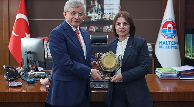 Davutoğlu'ndan Esin Köymen'e Ziyaret