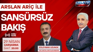 Tuzla Tv'de, Arslan Ariç'in Bu Haftaki Konuğu Süleyman Uzunok