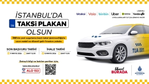 İstanbul'da Uygulama Bazlı Taksi İçin 8. İhale 12 Mayıs'ta