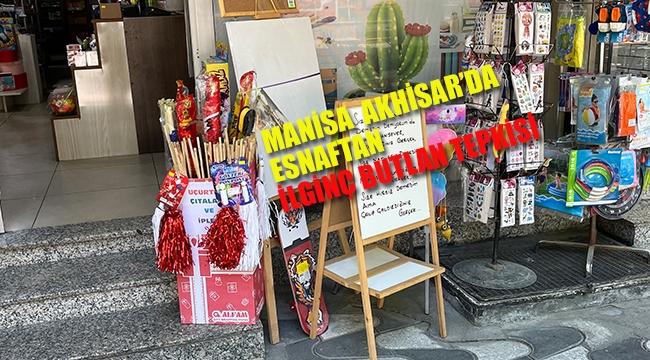 Akhisar'da Esnaftan, CHP'de Yaşananlara İlginç Tepki