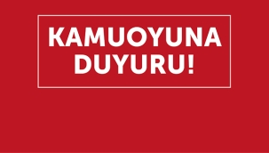 Kamuoyuna Duyuru